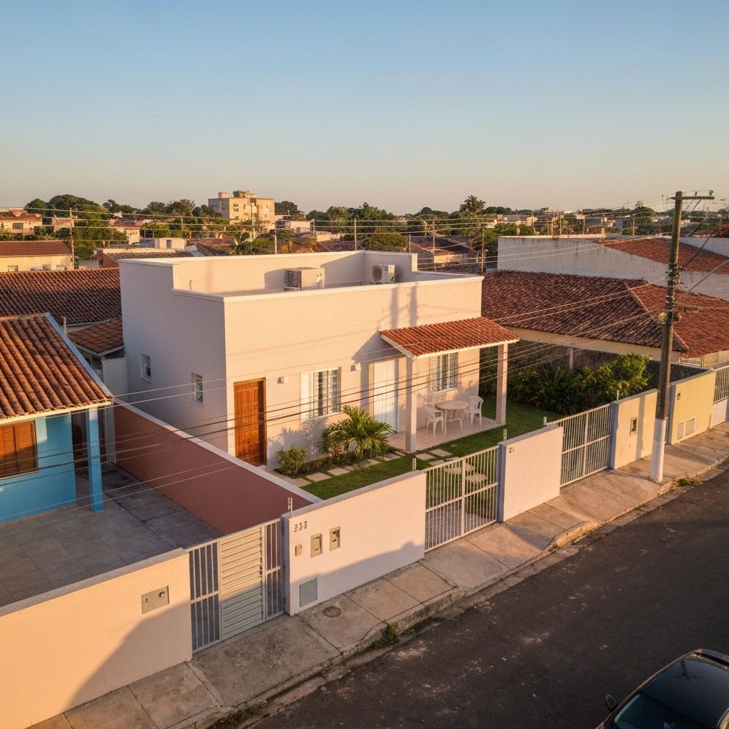 Casa urbana brasileira acessível