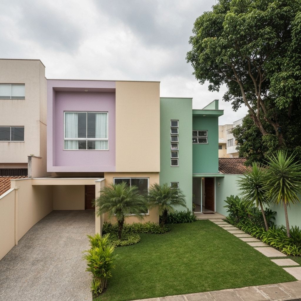 Casa urbana brasileira compacta