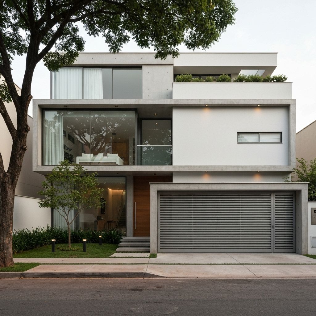 Casa urbana brasileira contemporânea